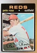 1971 Topps #100 Pete Rose EXMT Reds 