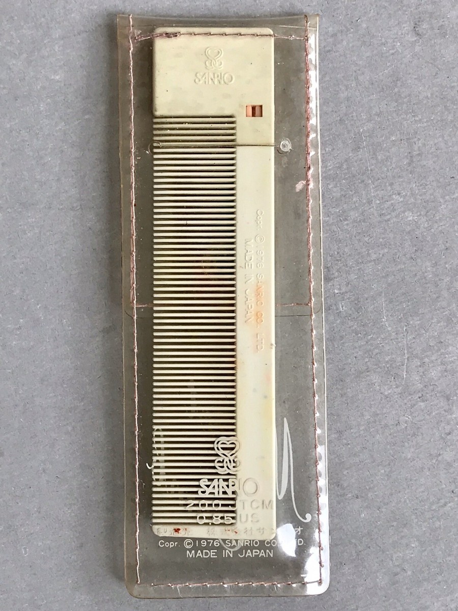 Peigne Vintage Little Twin Stars Sanrio 1976 - Avec étui - Très Bon état