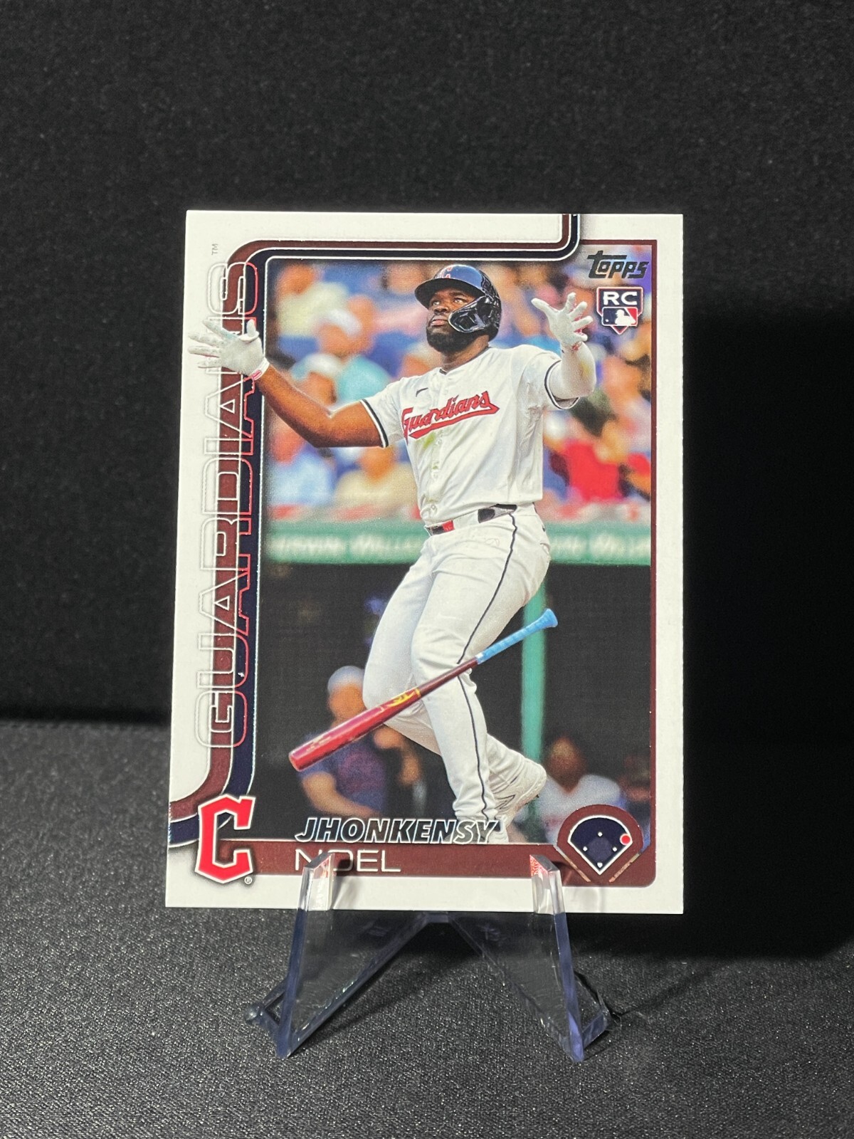 2025 Topps Series 1 Jhonkensy Noel #24 Rookie RC Cleveland Guardians Baseball
