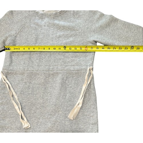 ATHLETA Studio Cinch Sweatshirt Dress Heather Gray Size S | Q1 - Picture 6 of 7