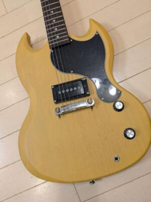 Epiphone SG Junior Yellow Electric Guitar Used Product Epiphone SG Junior Yellow Electric Guitar Used Product