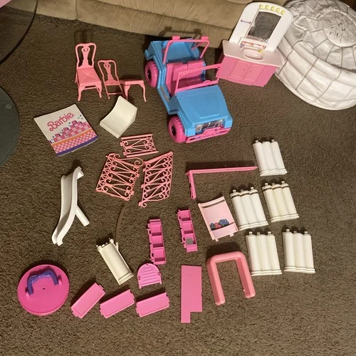 Mixed Miscellaneous Vintage Barbie Toys/pieces