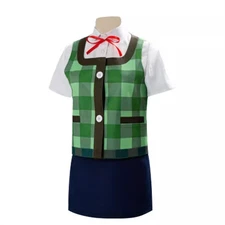 Game Animal Crossing Isabelle Cosplay Costume Halloween Dress Uniform Suit