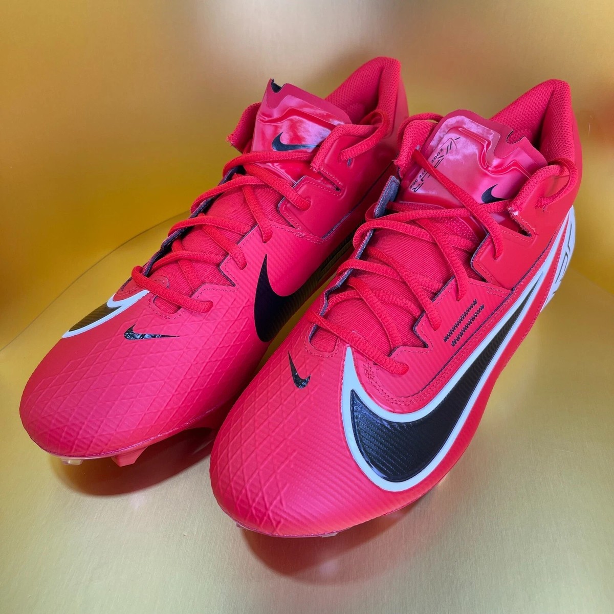 Nike Vapor Edge Elite 360 2 Red Black Football Cleats Mens 13 DA5457-600 NEW Men main image 4