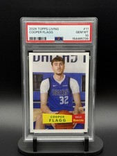 2025-26 Topps Nba Living Set - Cooper Flagg #11 /169041 (RC) PSA 10