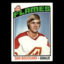Dan Bouchard #111 1976 Topps Atlanta Flames Hockey Card NHL EX