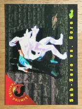 1994 Classic Mortal Kombat Series I Limited Edition #LE7 Sub-Zero vs. Goro (NM)