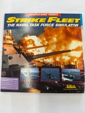 Strike Fleet Naval Task Force Commodore 64/ 128 Game Lucasfilm Electronic Arts