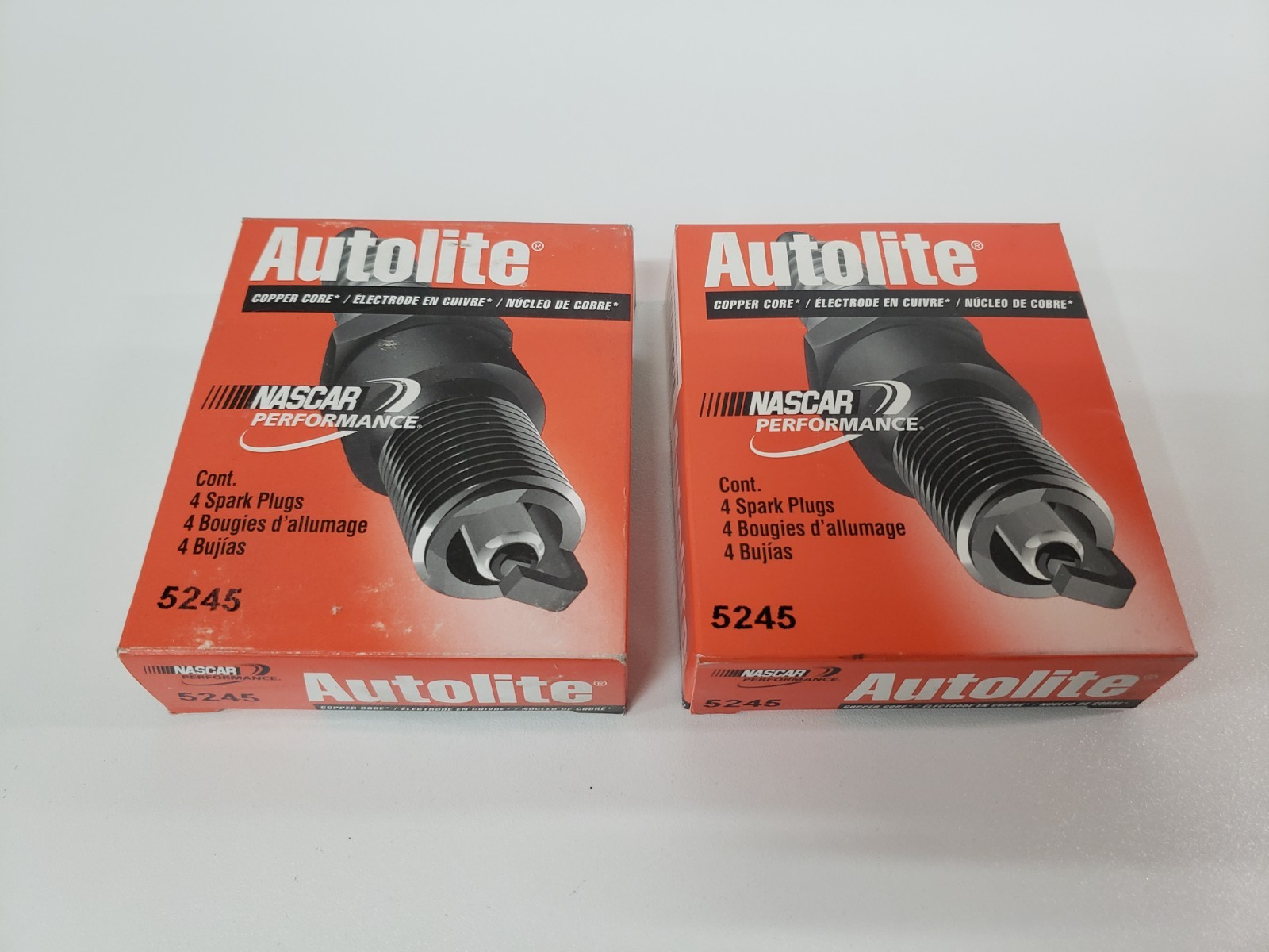 LOT of 8 - Autolite 5245 Spark Plugs Copper Core