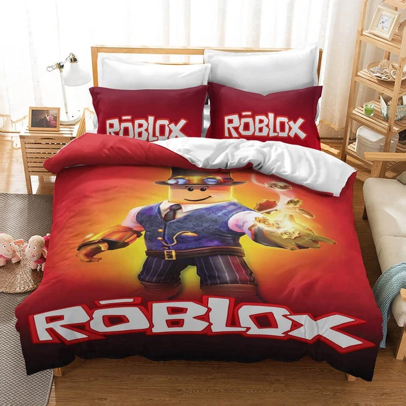 Game Roblox Cosplay Bedding Set Doona Cover Without Filler