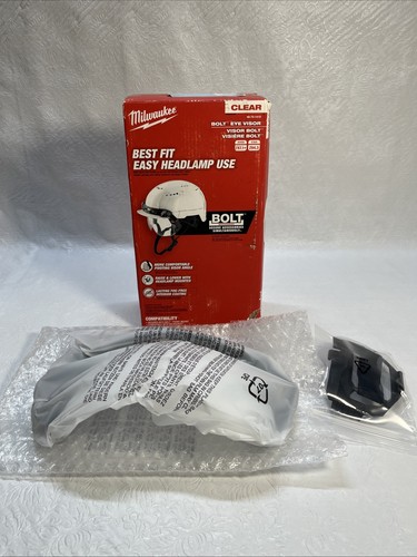 Milwaukee 48-73-1410 Augenvisier klar Dual Coat Linse passend Milwaukee Schutzhelme - Bild 1 von 6