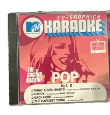 Sealed MTVs Karaoke The Singing Machine POP Volume 2