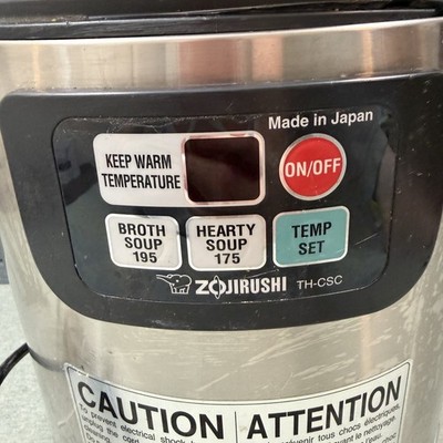 Zojirushi TH-CSC08 Commercial Soup Warmer Stainless Steel Electric