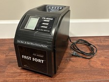 Royal Sovereign Digital FS-4000 "Fast Sort" 4-Row Electric Coin Sorter w/ Tubes