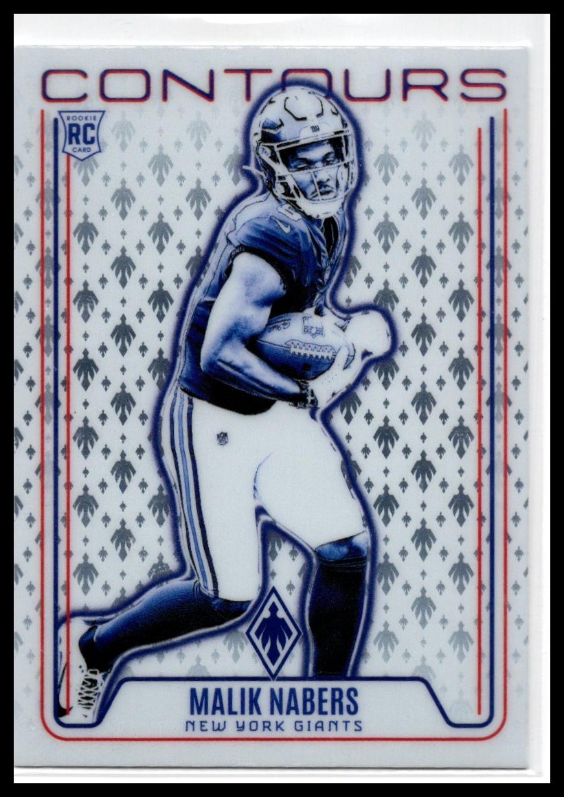 2024 Panini Phoenix - Contours #CON-MNS Malik Nabers