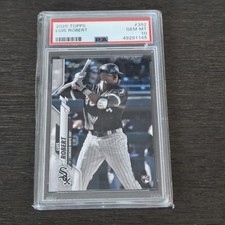 2020 Topps - Luis Robert #392 Batting (RC) PSA 10 Gem