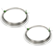 Half Hard Nickel Silver Wire, 2Pcs 23Gauge/0.6x0.6mm,6m Square Craft Wire