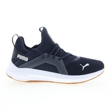Puma Softride Enzo 5 Premium 31242304 Mens Blue Athletic Running Shoes