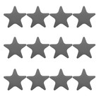 12pcs Star Bathtub Stickers: Waterproof & Anti-Slip Shower Decals - Sticky