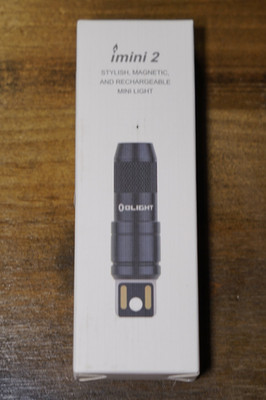 New & Sealed! Olight imini 2 Rechargeable Mini Flashlight, Black