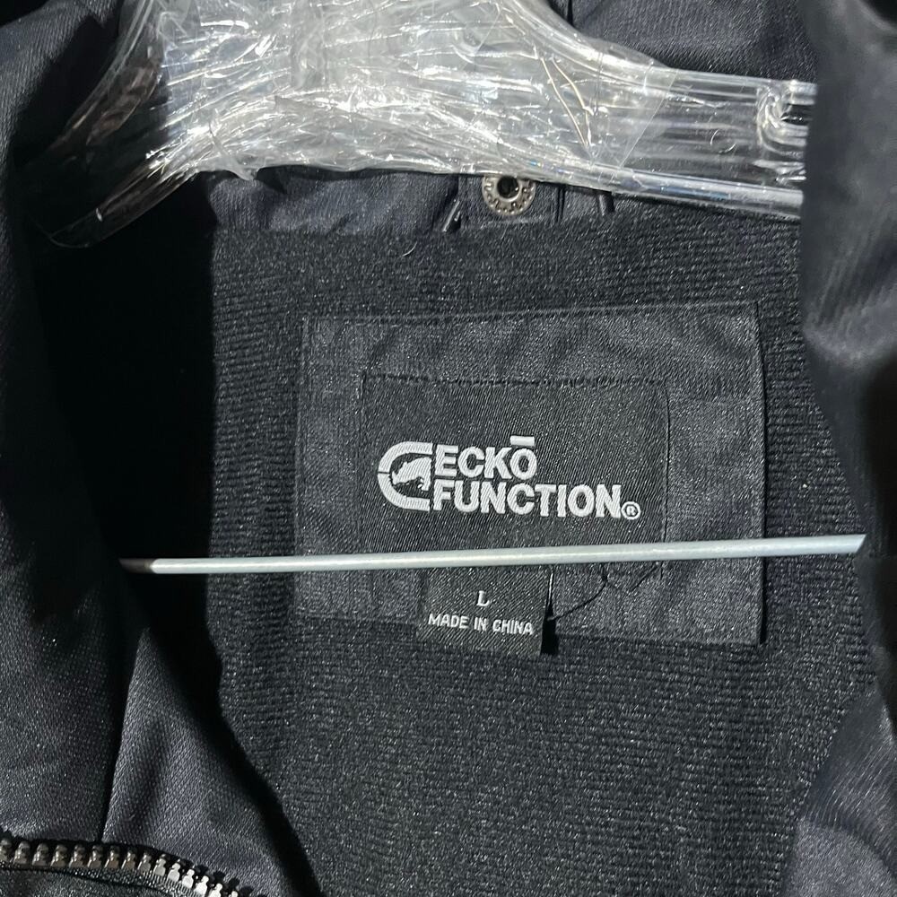 Y2K Ecko Function Activewear Ski Full Zip Black O… - image 4