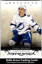 2021-22 Upper Deck Artifacts Yanni Gourde #24 Tampa Bay Lightning NHL Hockey
