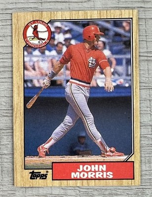 1987 Topps #211 John Morris St. Louis Cardinals MLB Baseball Card