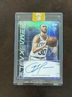 2025-26 Topps 3 Remarkable Sam Hauser On-Card Auto /49