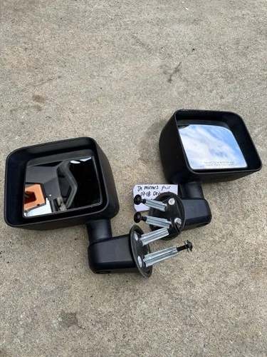 07-18 Jeep JK Mirror Pair Driver & Passenger OEM