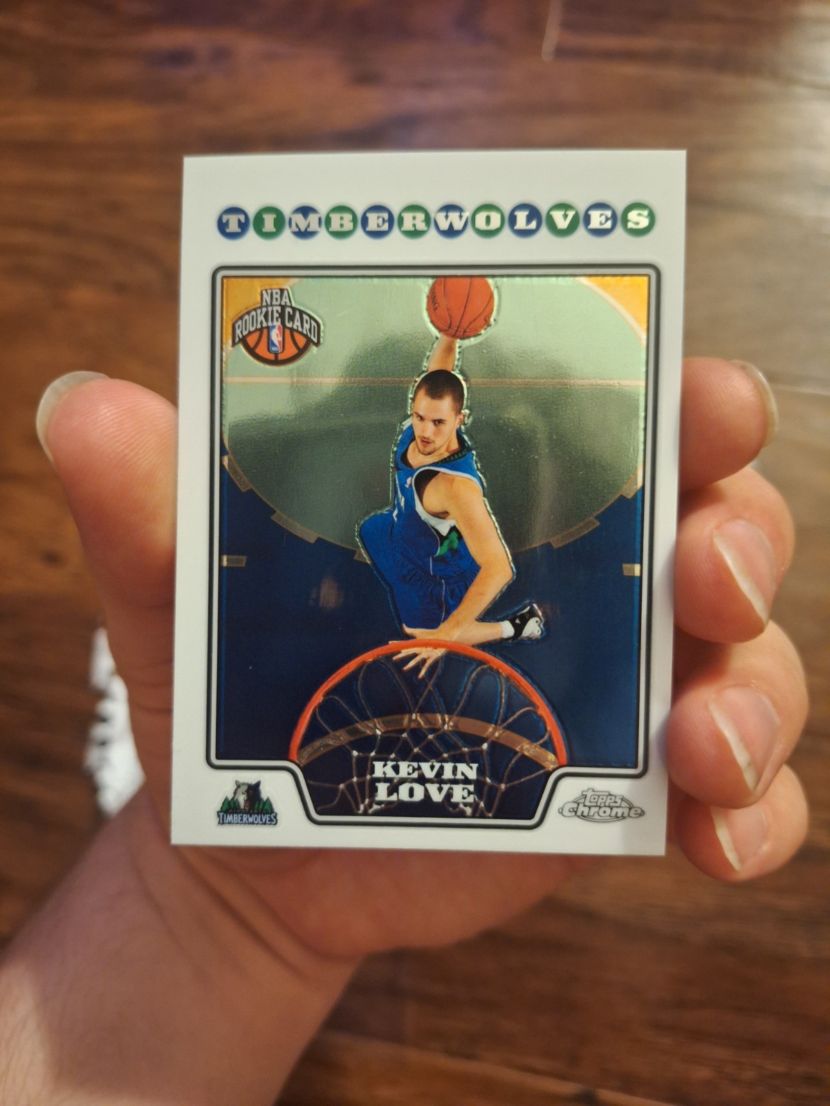 2008-09 Topps Chrome - Kevin Love #185 (RC)