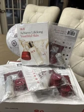 5 SK-II SK2 Facial Treatment Essence & Skinpower Advanced Cream SAMPLE Set NEW F