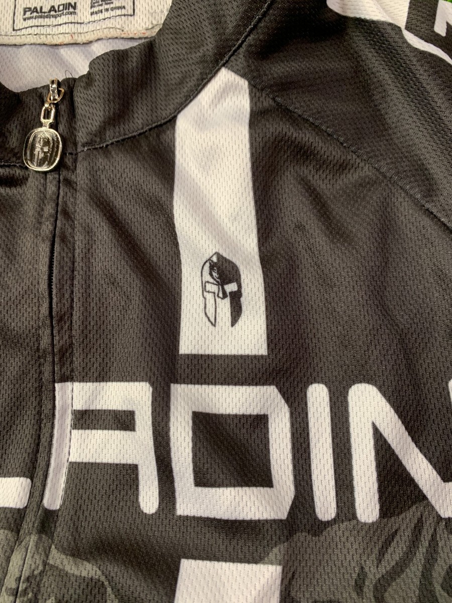 Maillot Cyclisme Homme Paladin, Manches Courtes, Noir/gris/blanc, Taille XL, Rare
