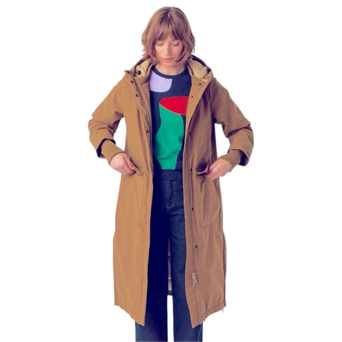 ENOF（イナフ）twill coat kahki enof twillcoat ツイルコート enof twillcoat ツイルコート enof twill