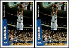 Upper Deck Slam Dunk Series Nick Anderson (2) Card Lot - Last Call – Scoop It...