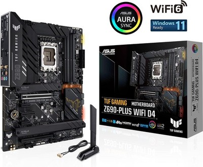 ASUS TUF Gaming Z690-Plus WIFI D4 Mainboard Intel Sockel 1700 Intel Z690 USB3.2 