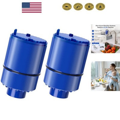 Activated Carbon 2-Pack PUR Water Filter - Easy Replacement for Faucet Systems