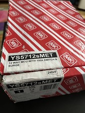 MK Sentry Dual RCD 12-Way Metal Consumer Unit with  8 McBs AC RCDs 2 Spare ways