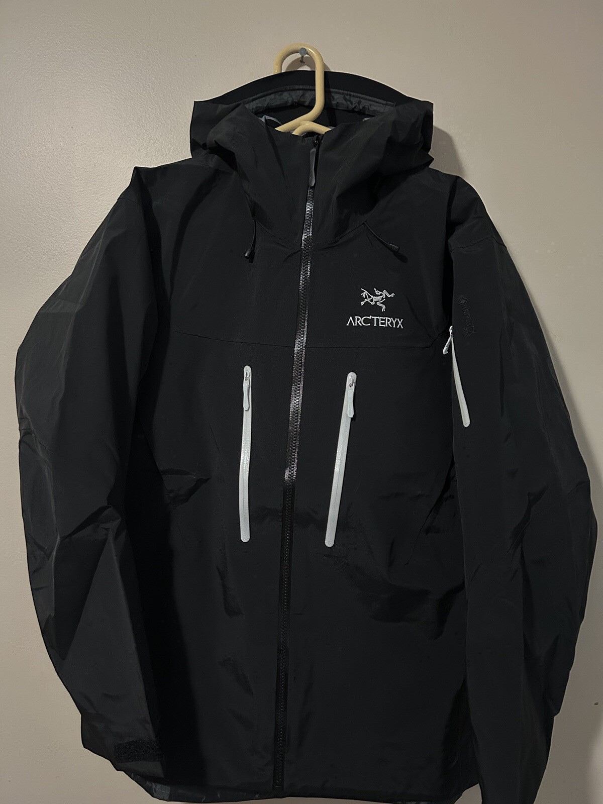 ARC'TERYX Giacca da sci antipioggia Arc’teryx Alpha SV Orca nera Goretex Pro uomo XL