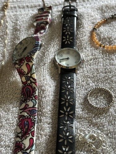 Vintage Lot Costume Jewelry Brighton Watch, Necklaces, Bracelets, Rings, - Picture 4 of 18