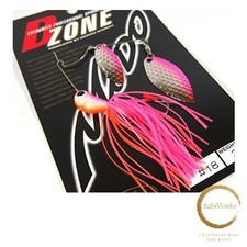 New Evergreen Spinnerbait D-Zone Double Willow Leaf 3/4oz Hot Pink #18