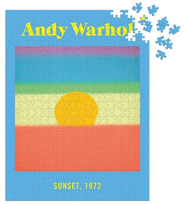 Puzzle (500 T.) Sonnenuntergang, Warhol (Galison/Mudpuppy) NEU/OVP