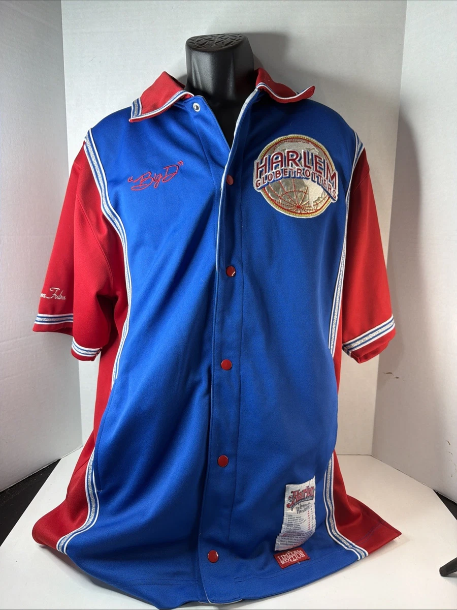 HARLEM GLOBETROTTERS リバーシブルゲームシャツsize:L 国内在庫】 for products shirt globetrotters harlem リバーシブル
