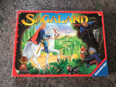 Ravensburger Sagaland von 1994 Gesellschaftsspiel