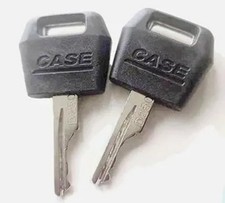 3Pcs Black Replacement Ignition Keys for Tractor, Dozer, Backhoe, Excavator D250
