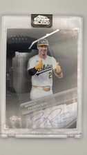 2026 Topps Chrome Black Brent Rooker On Card Auto Encased A's