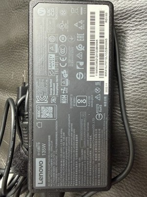 Lenovo ADL 135NLC3A 20V 6.75A 135W Genuine Original AC Power Adapter Charger