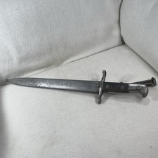 Early 1900’s Swiss Bayonet With Krag Scabbard WWI