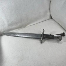 Early 1900’s Swiss Bayonet With Krag Scabbard WWI