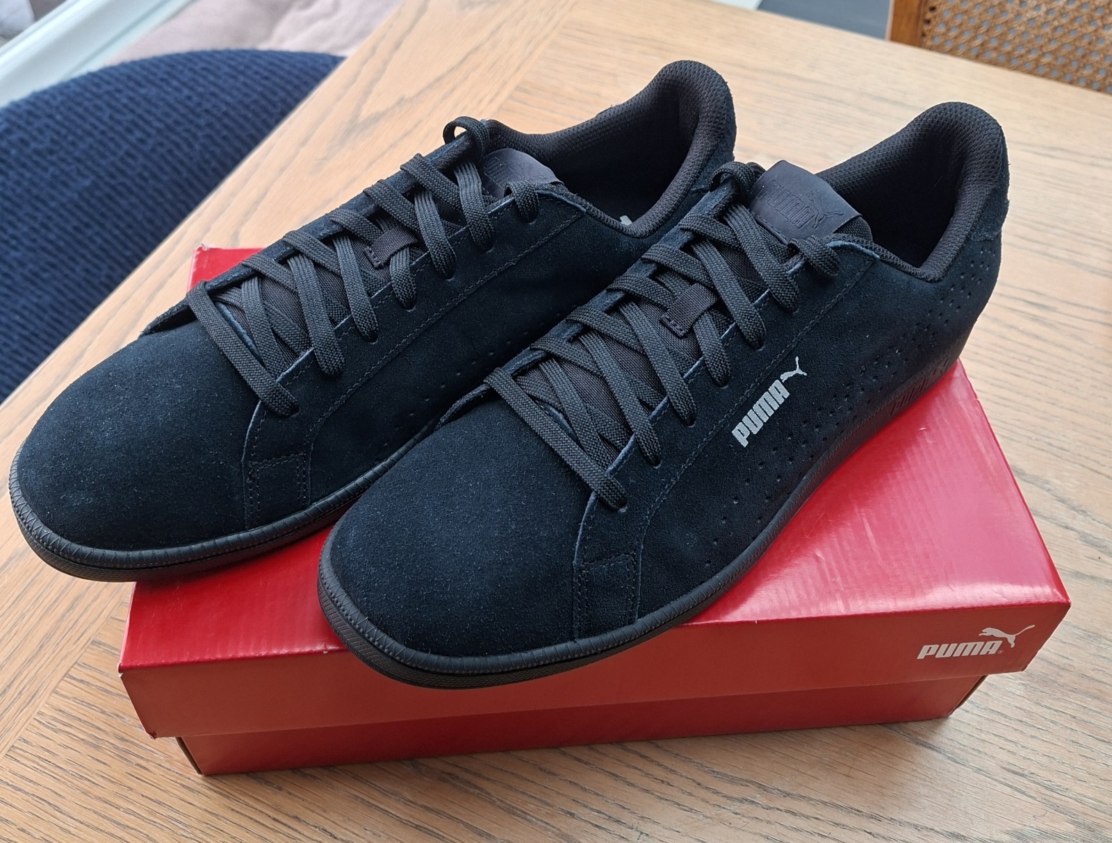 Puma Smash Perf SD Size 9.5 UK Black