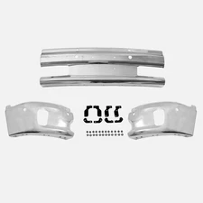 Front Bumper Cover Lower Face Bar Chrome Steel Fit For RAM 1500 2009-2024
